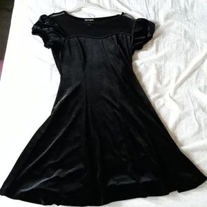 Hot Topic Babydoll Dress Sheer Neck